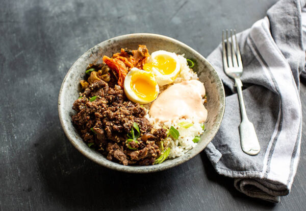 Bulgogi Rice Bowl - Most loved main course Lumina Coffee