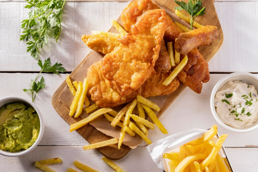 Fish & Crisp - Most loved main course Lumina Coffee