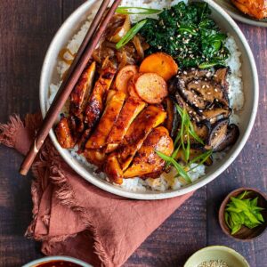 Spicy Chicken Rice Bowl